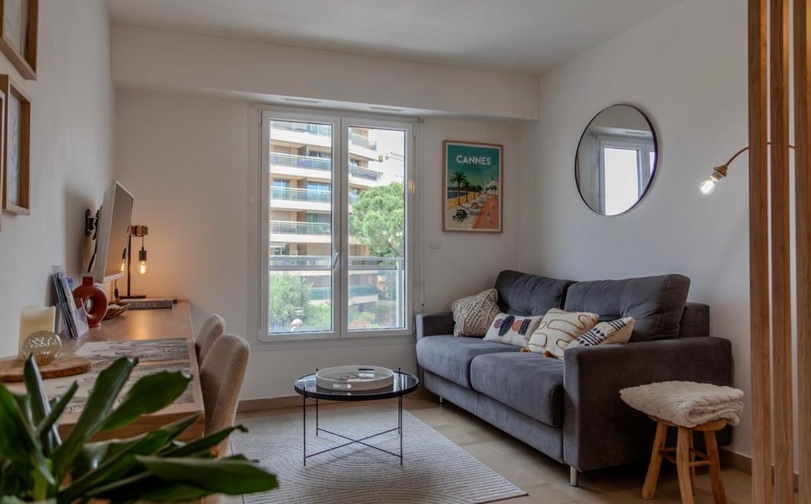 Studio Lumineux A 2 Mn A Pied De La Plage Cannes Extérieur photo