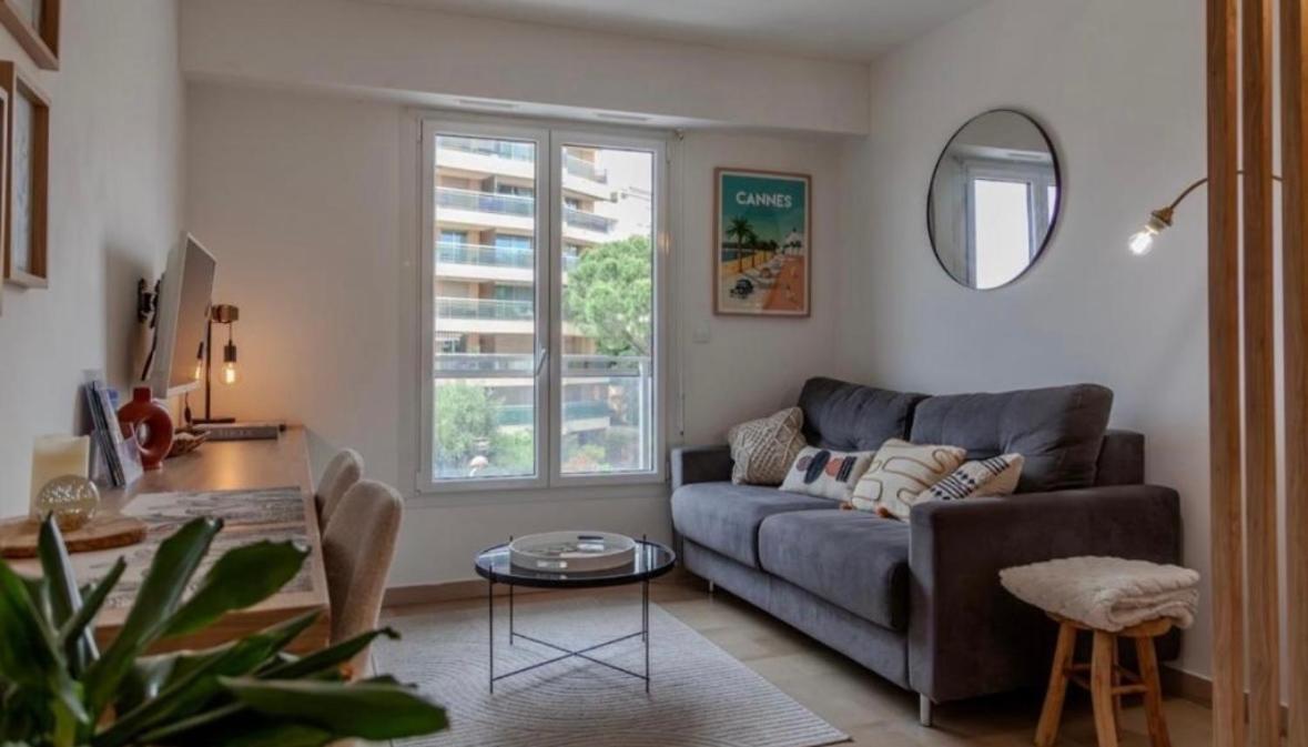 Studio Lumineux A 2 Mn A Pied De La Plage Cannes Extérieur photo